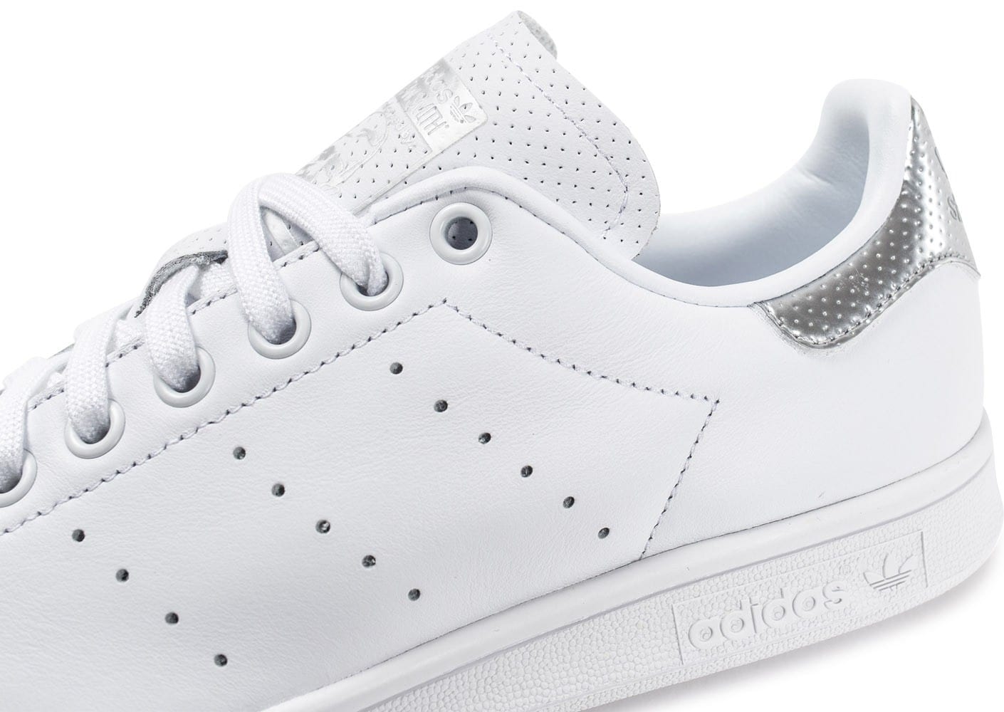 adidas stan smith blanche argent